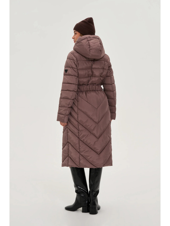 Moodo Яке с колан кафяво Moodo