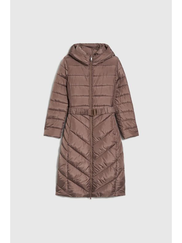 Moodo Яке с колан кафяво Moodo