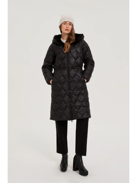 Moodo Яке с качулка черно Moodo