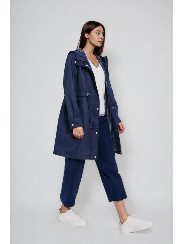 Moodo Тъмносиньо яке парка Moodo