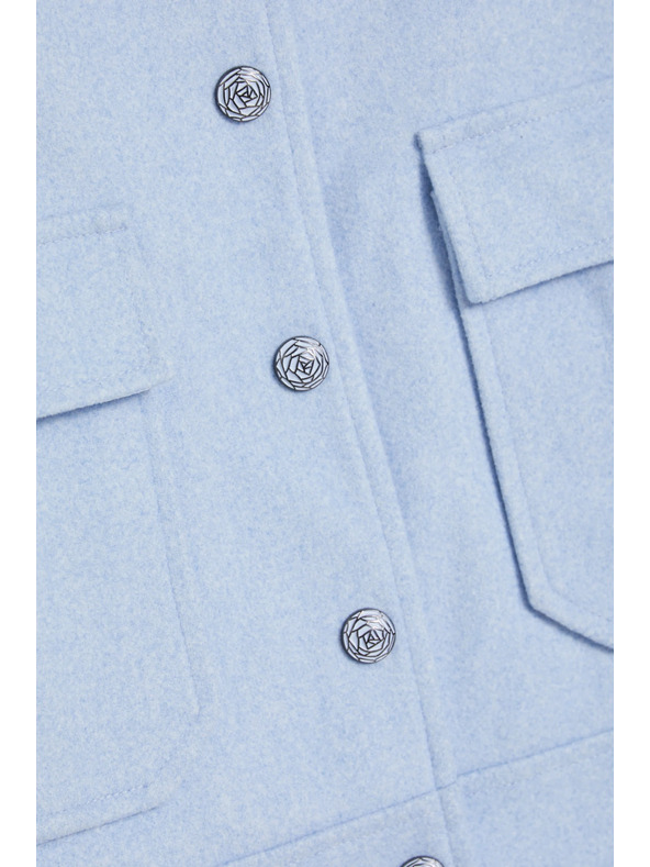 Moodo Късо яке светлосиньо Moodo