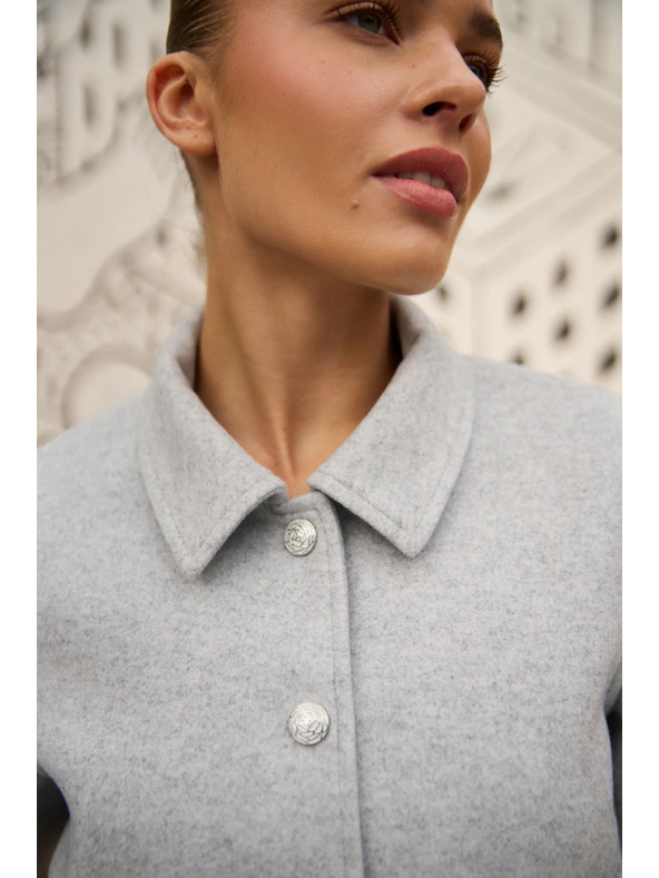 Moodo Късо яке сиво Moodo