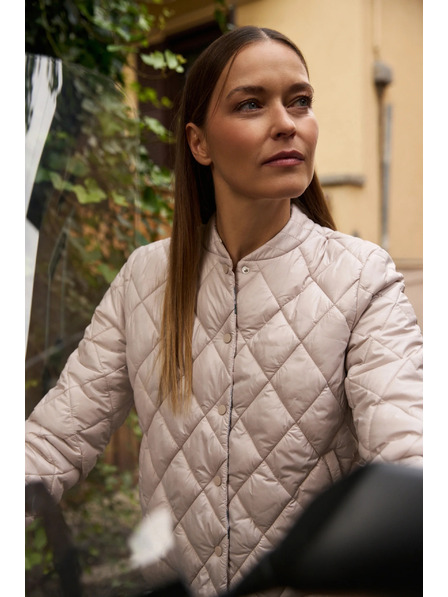 Moodo Обратимо стегнато яке бежово Moodo