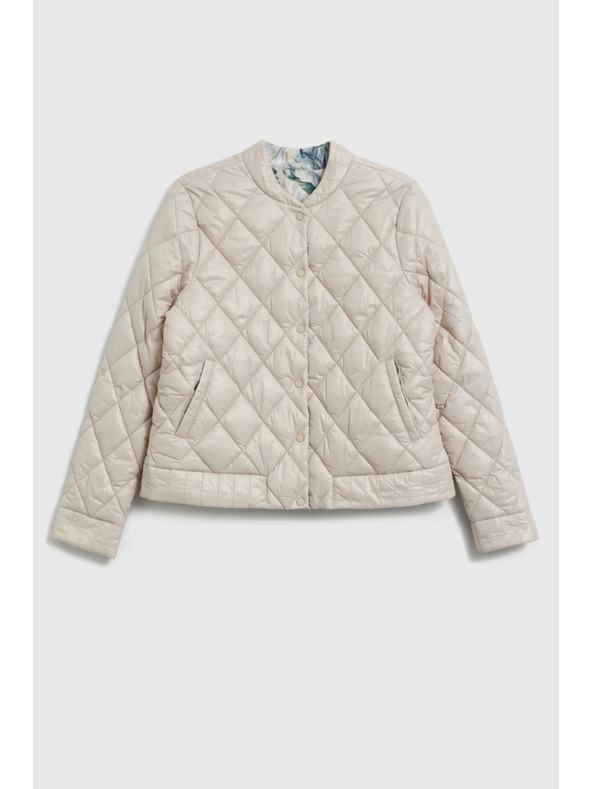 Moodo Обратимо стегнато яке бежово Moodo