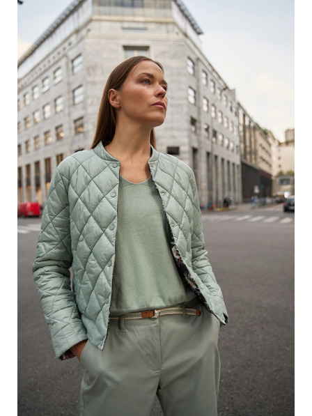 Moodo Обратимо стегнато яке маслиненозелено Moodo