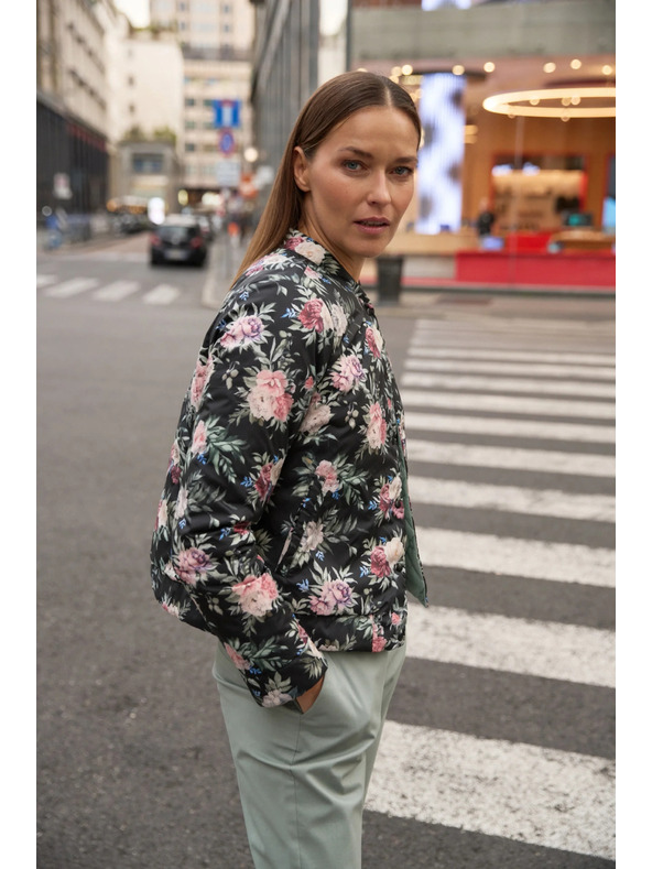 Moodo Обратимо стегнато яке маслиненозелено Moodo