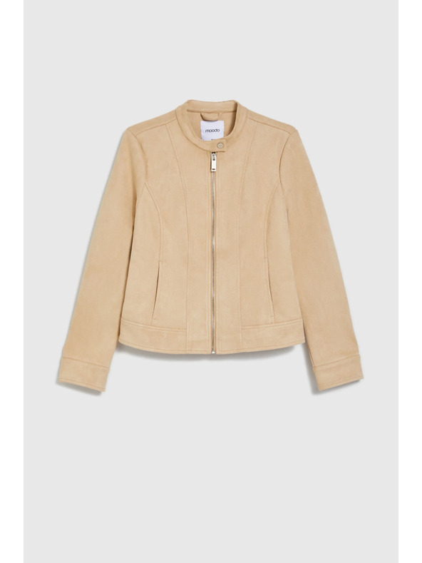 Moodo Гладко яке бежово Moodo