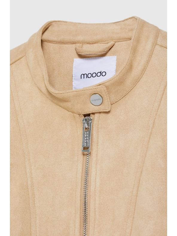 Moodo Гладко яке бежово Moodo