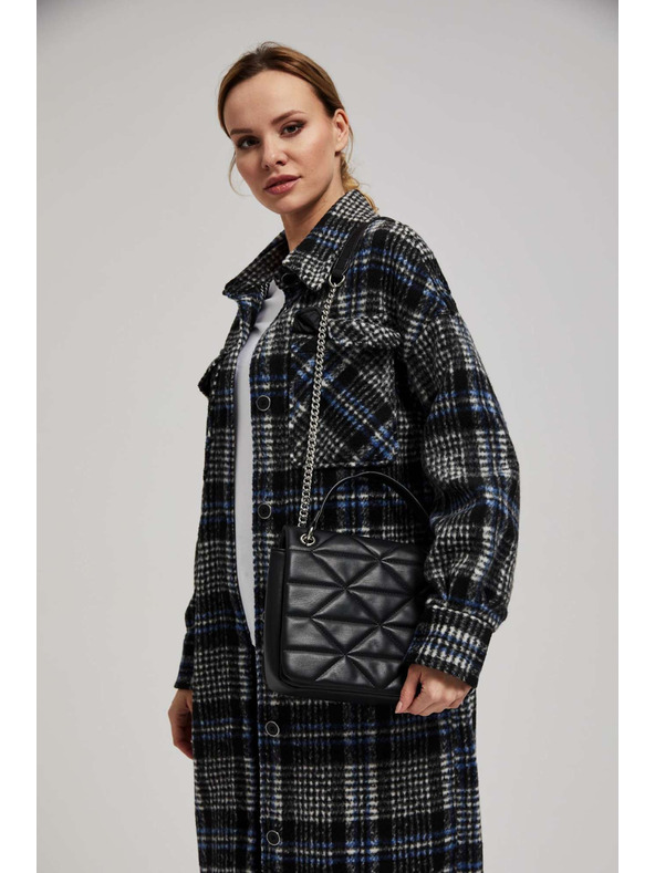 Moodo Стегната чанта с регулируема дръжка черна Moodo