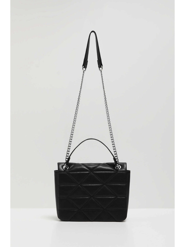 Moodo Стегната чанта с регулируема дръжка черна Moodo