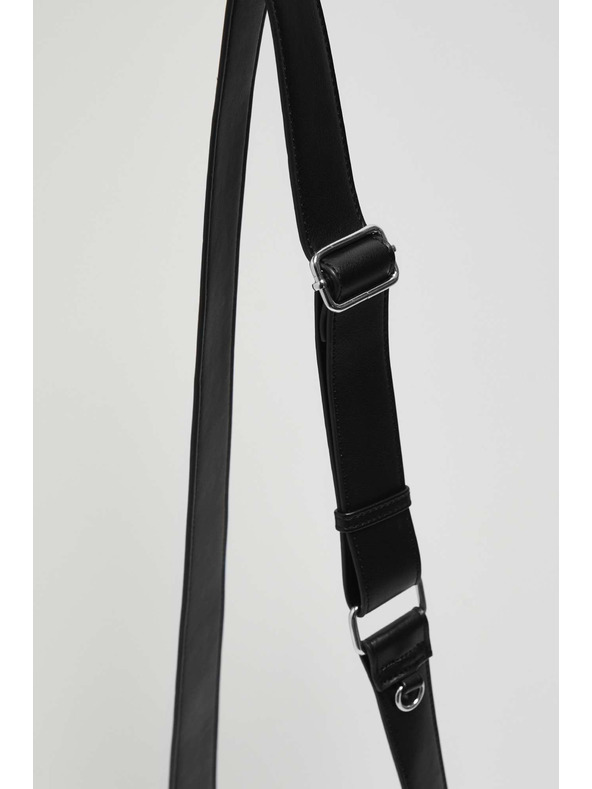 Moodo Черна чанта през рамо с цип Moodo