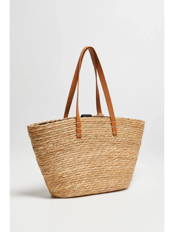 Moodo Голяма чанта през рамо кафява Moodo