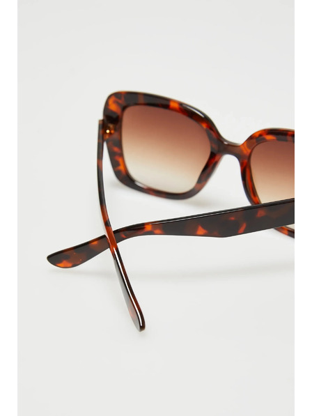 Moodo Очила с квадратни рамки кафяви Moodo