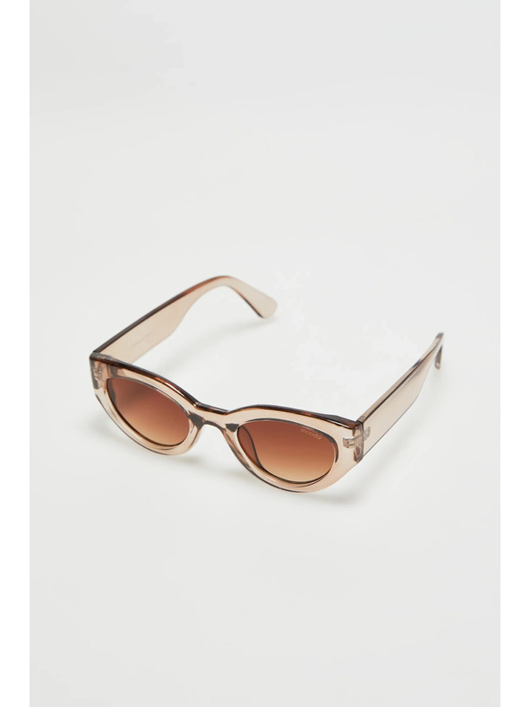 Moodo Очила с дебели рамки бежови Moodo