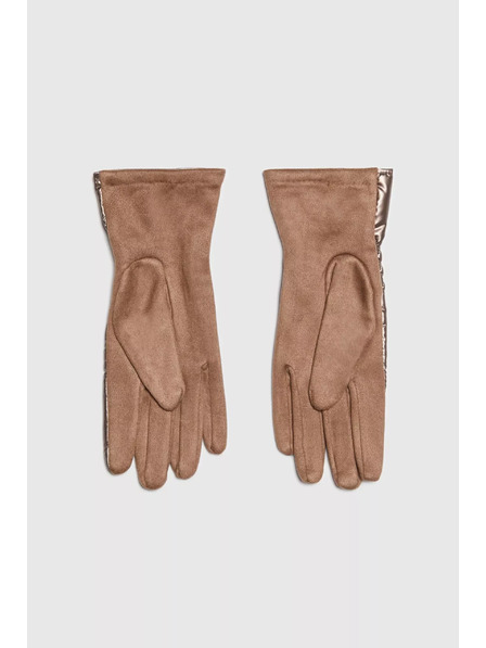 Moodo Шити ръкавици кафяви Moodo