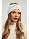 Moodo Топла диадема в пясъчен цвят Moodo