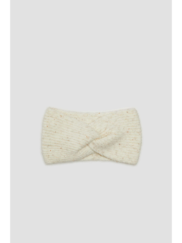 Moodo Топла диадема в пясъчен цвят Moodo