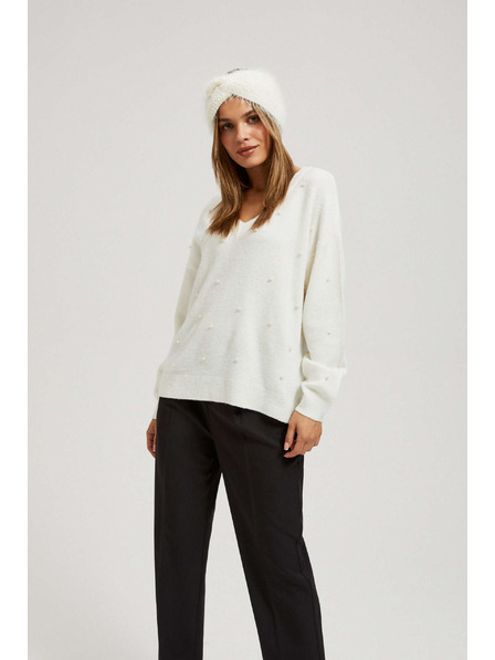 Moodo Топла диадема с перлен блясък Moodo