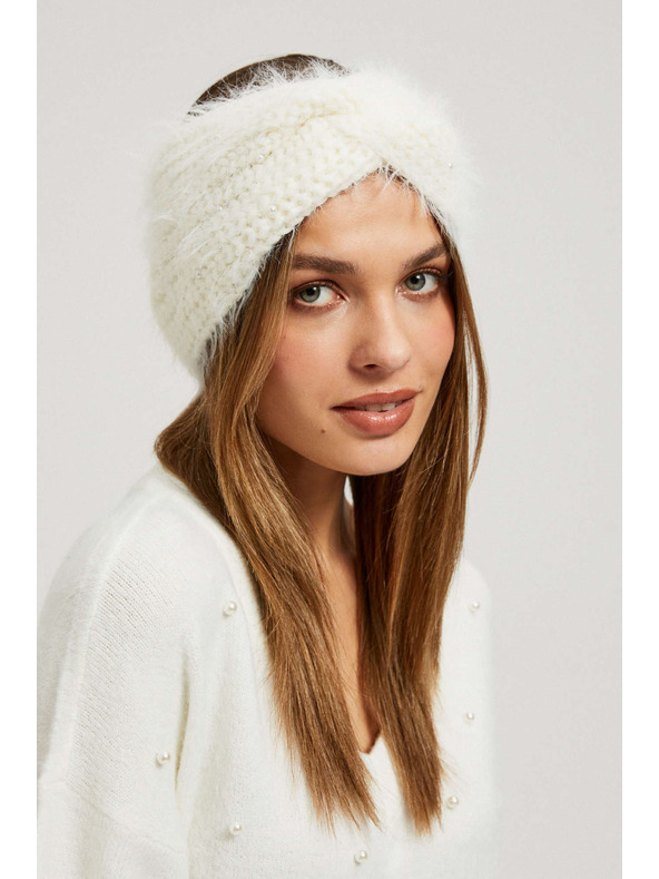 Moodo Топла диадема с перлен блясък Moodo