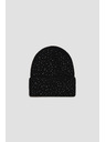 Moodo Плетена черна шапка Moodo
