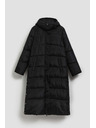 Moodo Подплатено яке с качулка черно Moodo