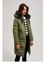 Moodo Подплатено яке с топла качулка Moodo