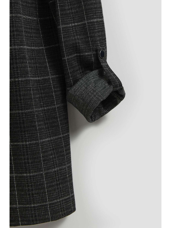 Moodo Сако с квадрати и навити ръкави Moodo