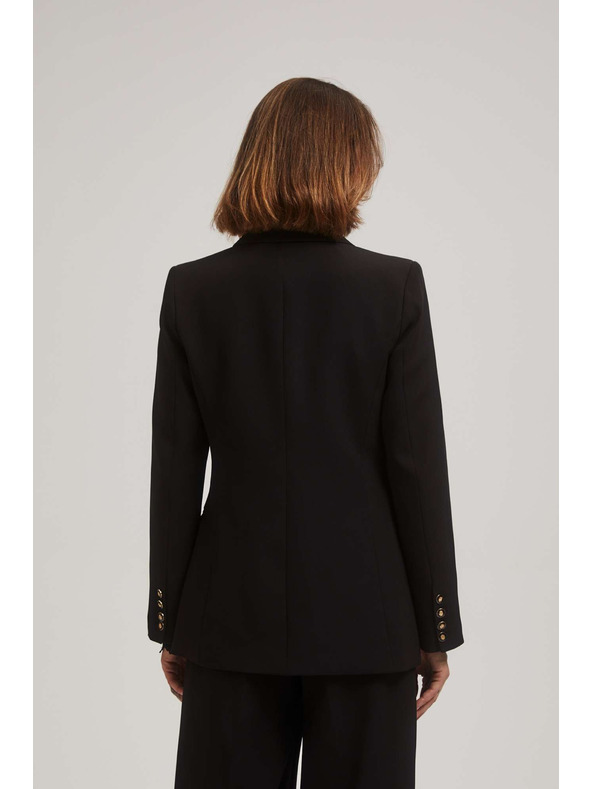 Moodo Едностранно сако, черно Moodo