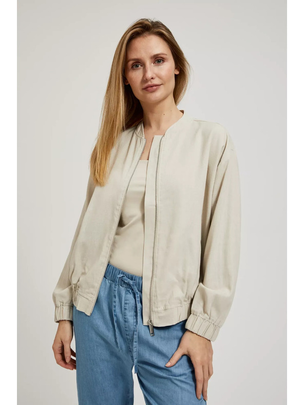 Moodo Бежово бомбър яке Moodo