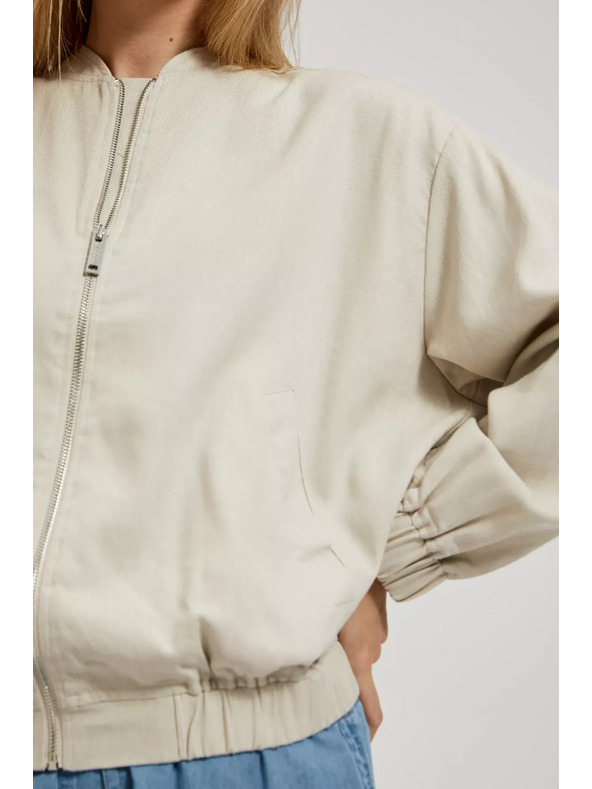 Moodo Бежово бомбър яке Moodo