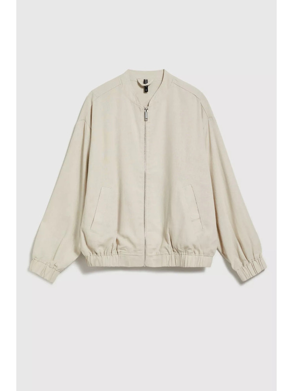 Moodo Бежово бомбър яке Moodo