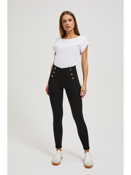 Moodo Дънки с декоративни копчета Moodo