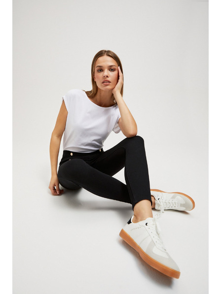 Moodo Дънки с декоративни копчета Moodo