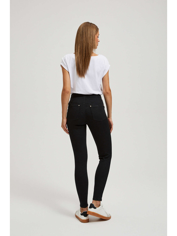 Moodo Дънки с декоративни копчета Moodo