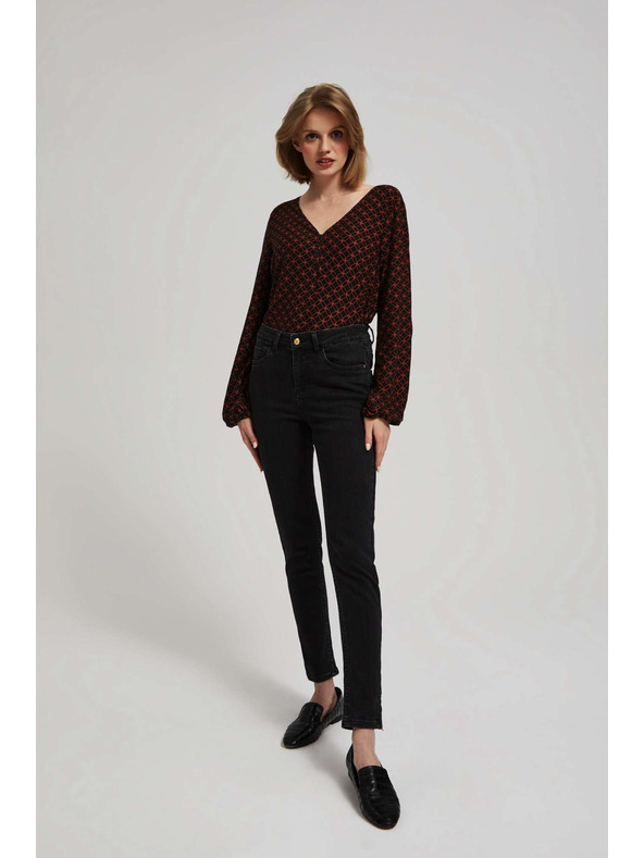 Moodo Блуза с геометричен десен Moodo