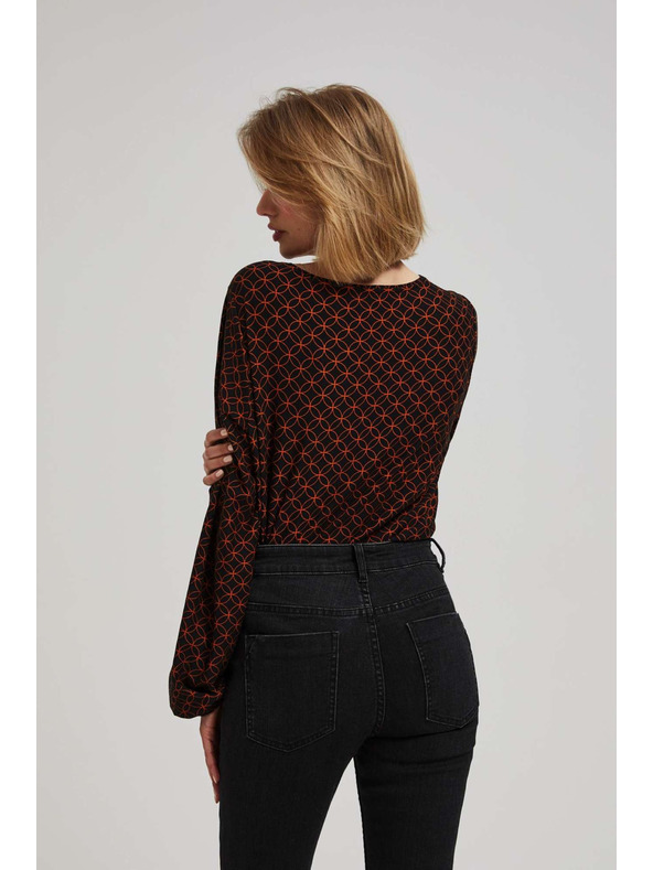 Moodo Блуза с геометричен десен Moodo