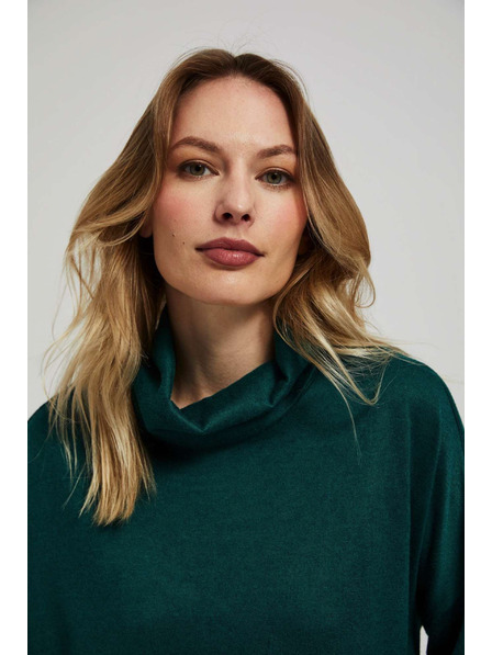 Moodo Блуза със свободен яка Moodo