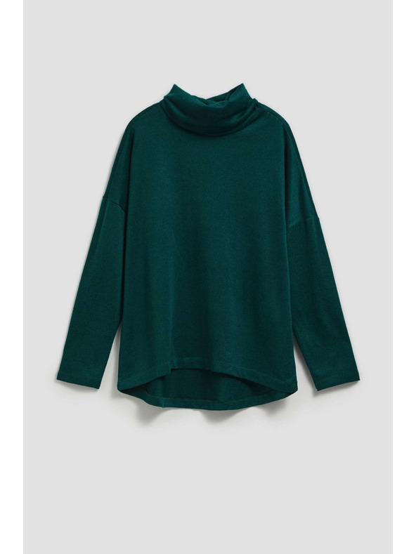 Moodo Блуза със свободен яка Moodo