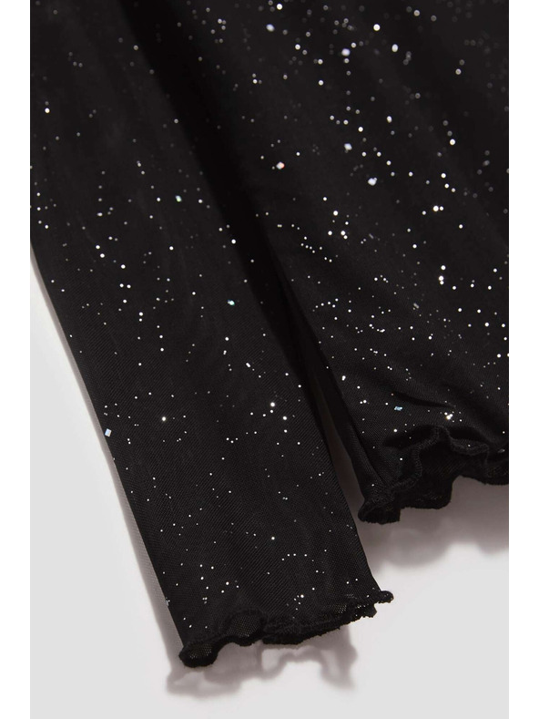 Moodo Топ с прозрачни ръкави Moodo