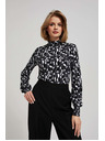 Moodo Блуза с шарка Moodo