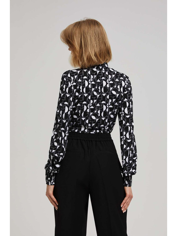 Moodo Блуза с шарка Moodo