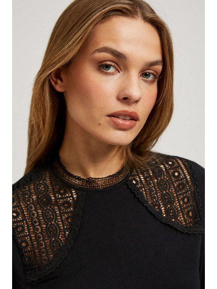 Moodo Дантелена декоративна блуза Moodo