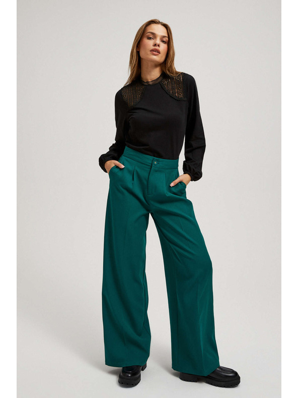 Moodo Дантелена декоративна блуза Moodo