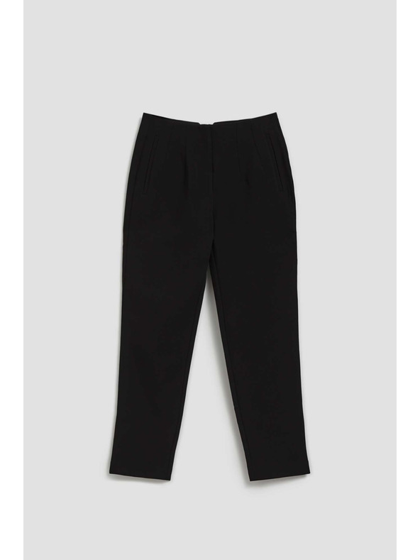 Moodo Черни панталони със права линия Moodo