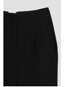 Moodo Черни панталони със права линия Moodo