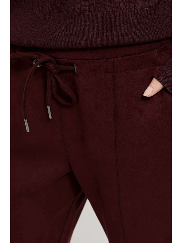 Moodo Кестеняви панталони с връзка Moodo