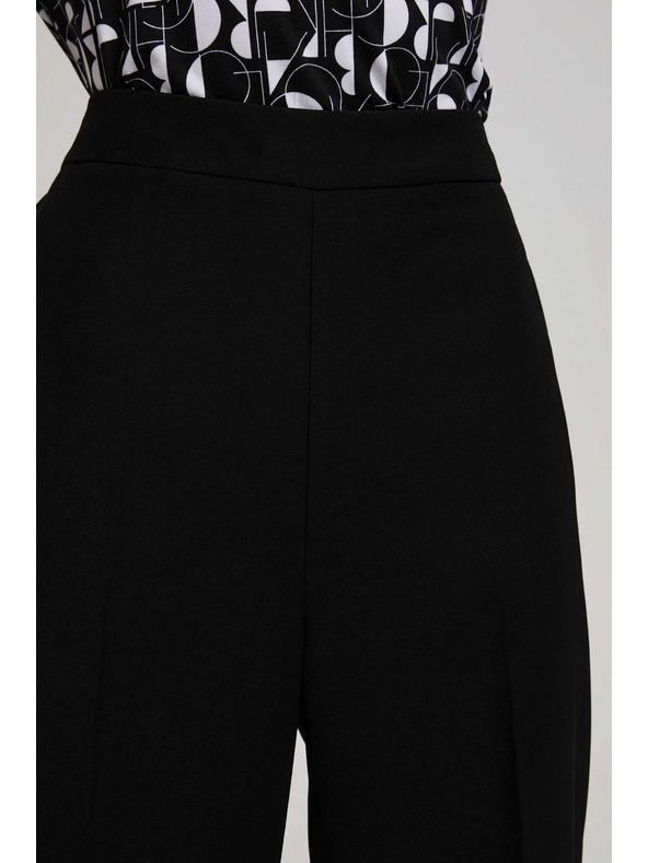 Moodo Гладки панталони с широки крачоли Moodo