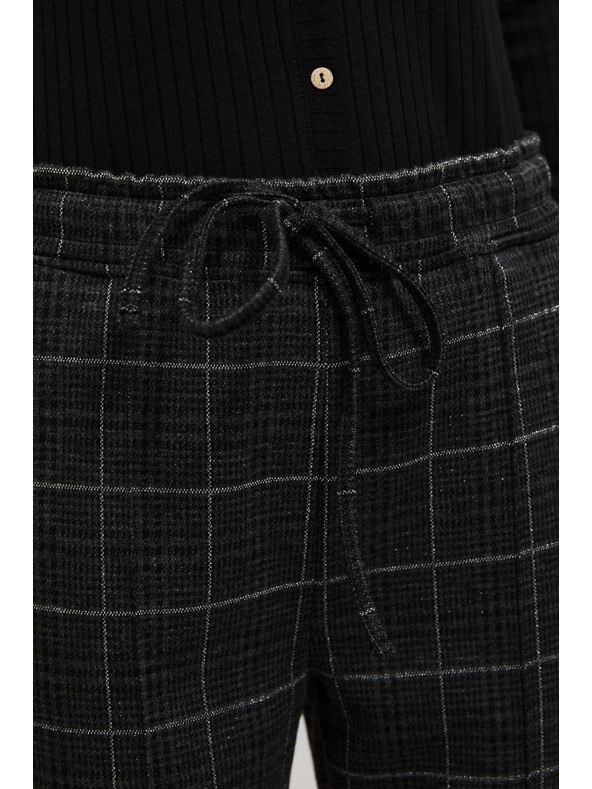 Moodo Черни каирести панталони Moodo