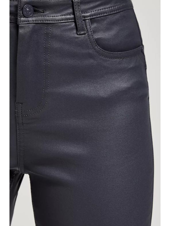 Moodo Восъчни тесни сиви панталони Moodo