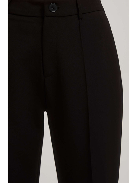 Moodo Черни панталони със структура Moodo